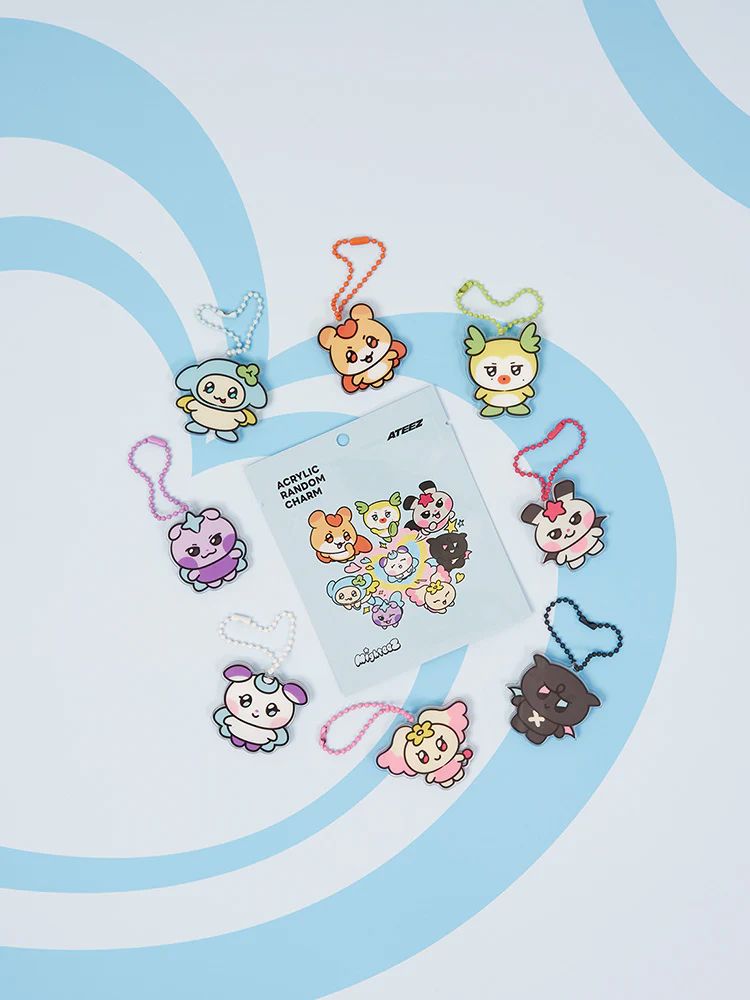 ATEEZ - RANDOM ACRYLIC CHARM (MIGHTEEZ) Nolae