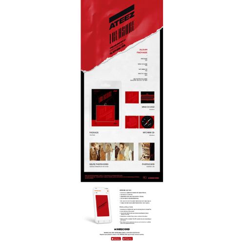 ATEEZ - TREASURE EP.2 : ZERO TO ONE (REPACKAGE PLATFORM VER.) Nolae