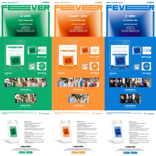 ATEEZ - ZERO : FEVER PART.3 (REPACKAGE PLATFORM VER.) Nolae