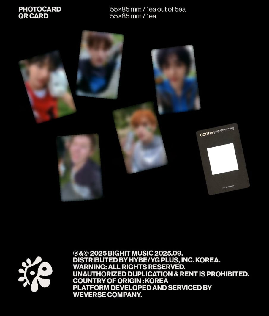 CORTIS - COLOR OUTSIDE THE LINES (WEVERSE ALBUMS VER.) Nolae