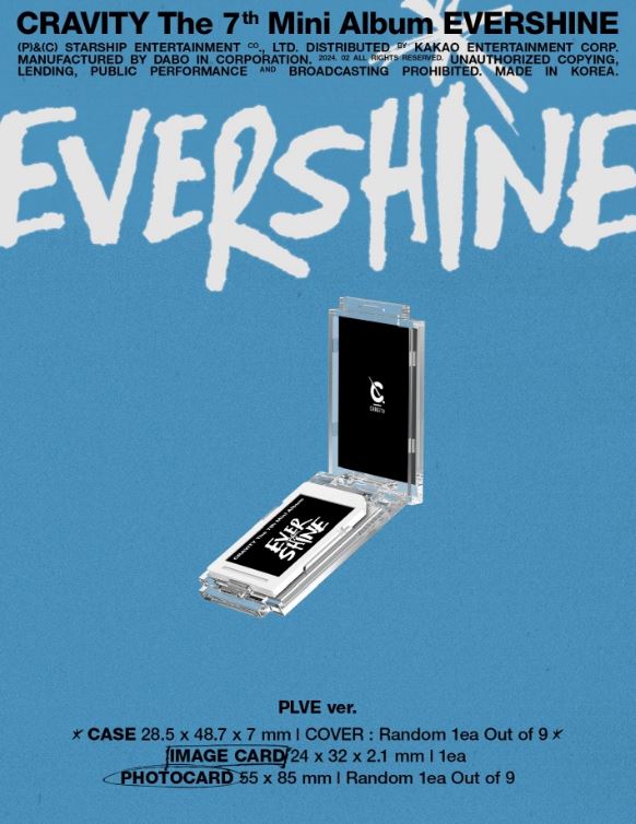 CRAVITY - EVERSHINE (THE 7TH MINI ALBUM) PLVE VER.