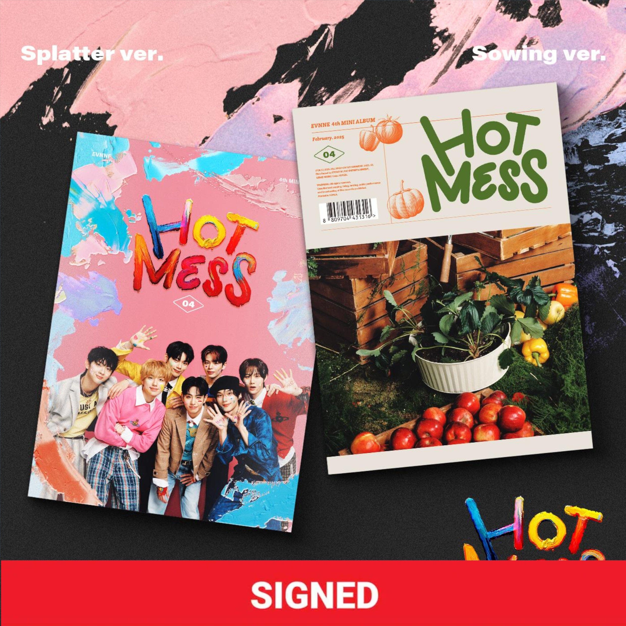 EVNNE - HOT MESS (SIGNED) Nolae