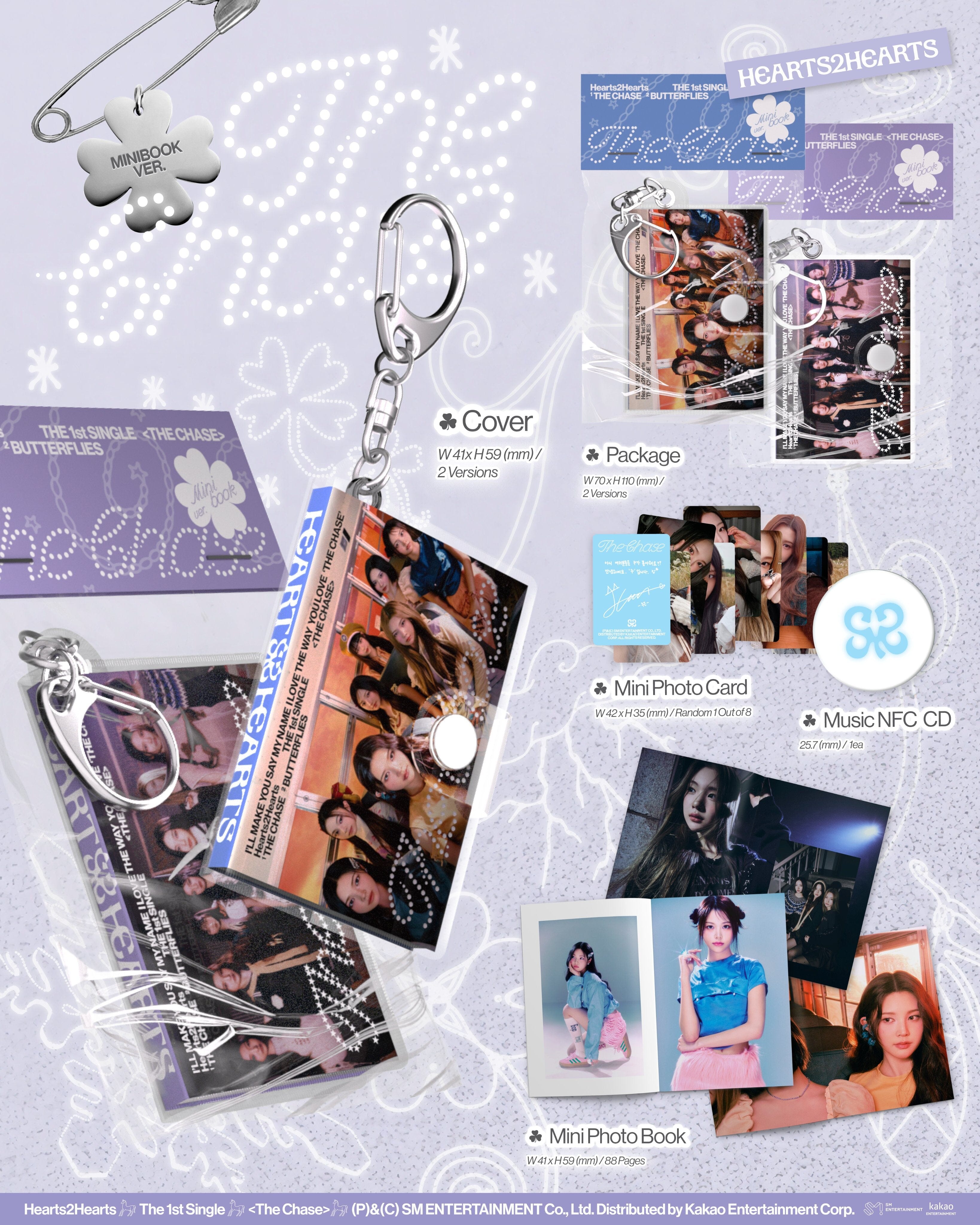 HEARTS2HEARTS - THE CHASE (MINI BOOK VER.) (SMART ALBUM)