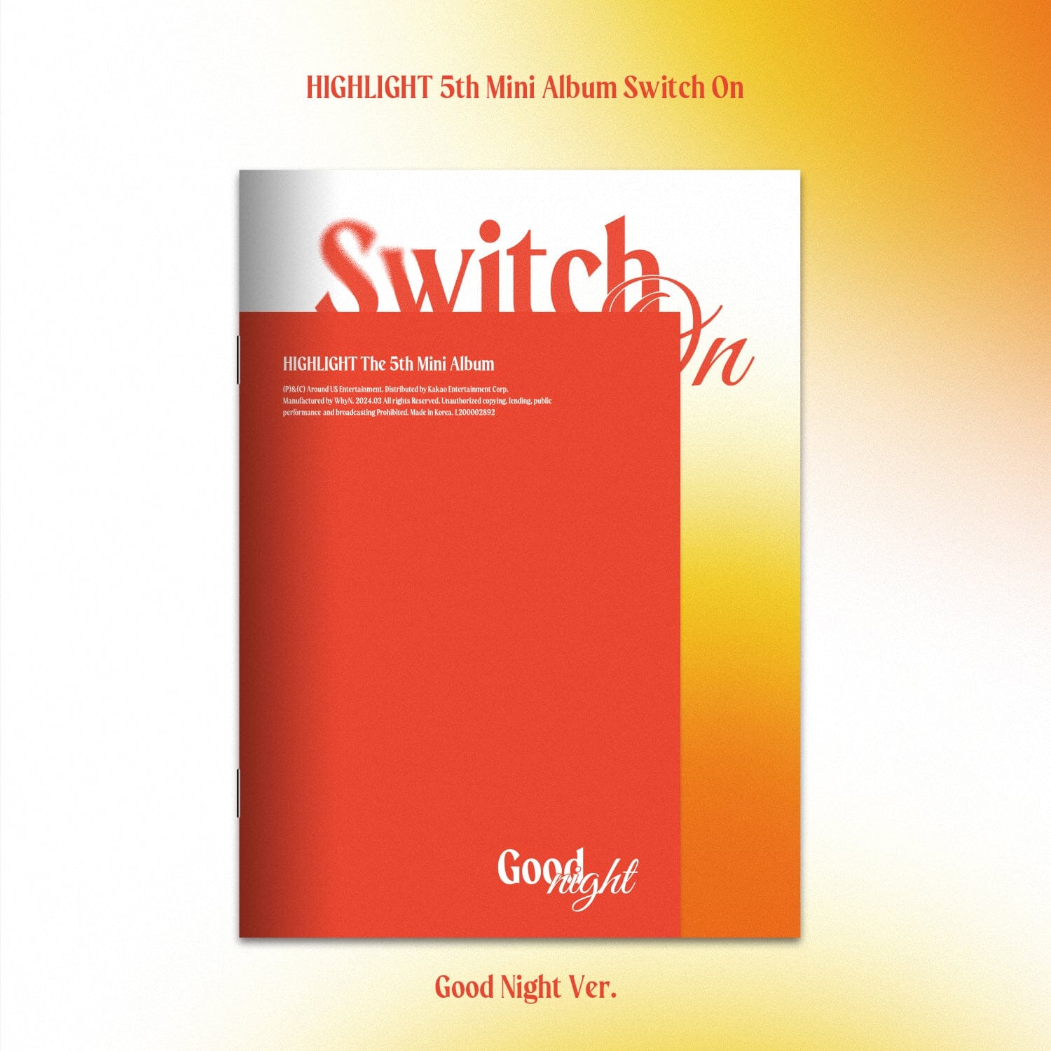 HIGHLIGHT - SWITCH ON (THE 5TH MINI ALBUM)