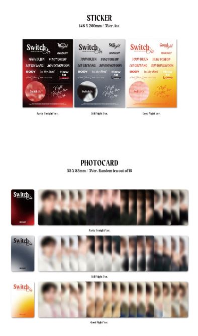 HIGHLIGHT - SWITCH ON (THE 5TH MINI ALBUM)