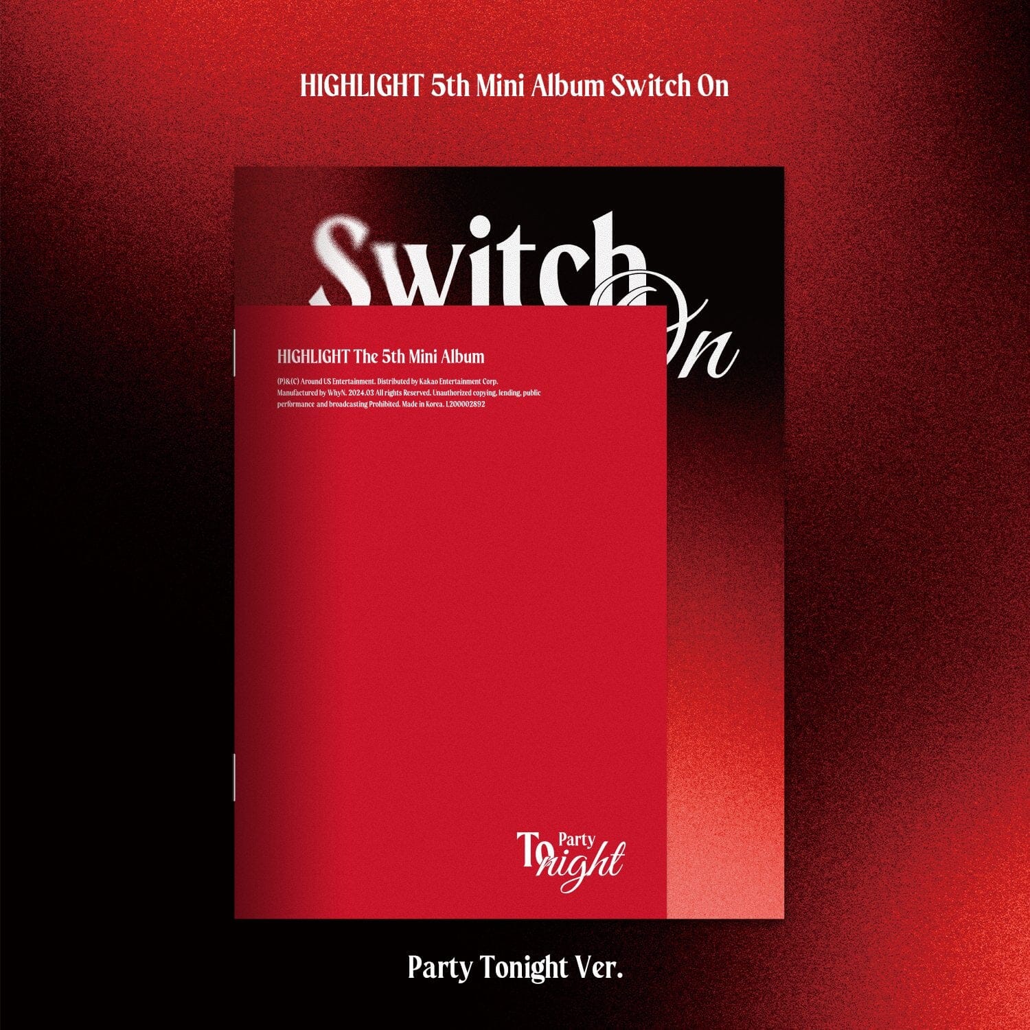 HIGHLIGHT - SWITCH ON (THE 5TH MINI ALBUM)