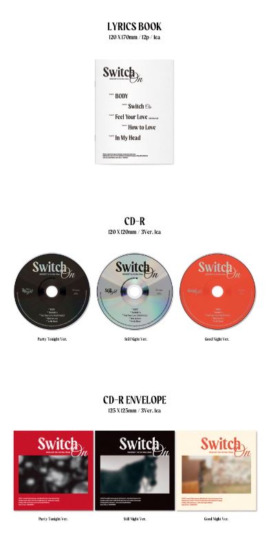 HIGHLIGHT - SWITCH ON (THE 5TH MINI ALBUM)