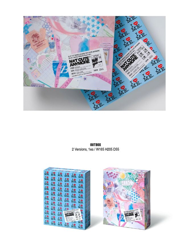 ILLIT - NOT CUTE ANYMORE (ILLIT X ASHLEY WILLIAMS POUCH VER.) Nolae