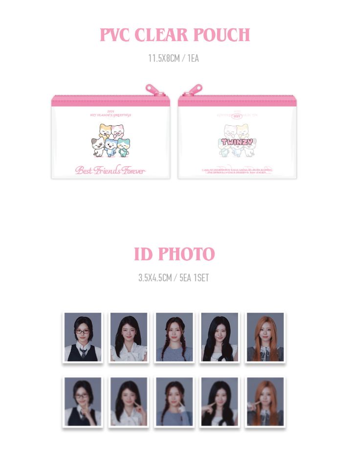 ITZY - 2026 SEASON'S GREETINGS (BEST FRIENDS FOREVER) + FANS SHOP Photocard Set Nolae