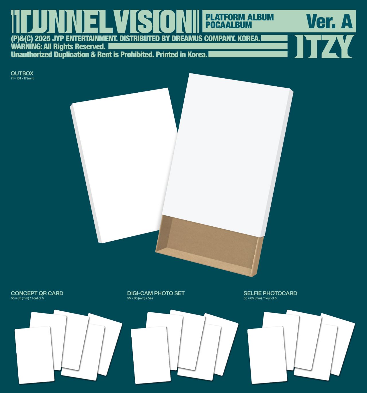 ITZY - TUNNEL VISION (POCA ALBUM) Nolae