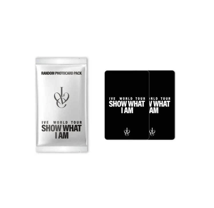 IVE - RANDOM PHOTOCARD PACK (WORLD TOUR 'SHOW WHAT I AM' OFFICIAL MD) Nolae