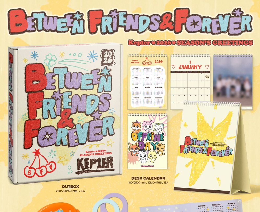 KEP1ER - 2026 SEASON'S GREETINGS (BETWEEN FRIENDS&FOREVER) Nolae