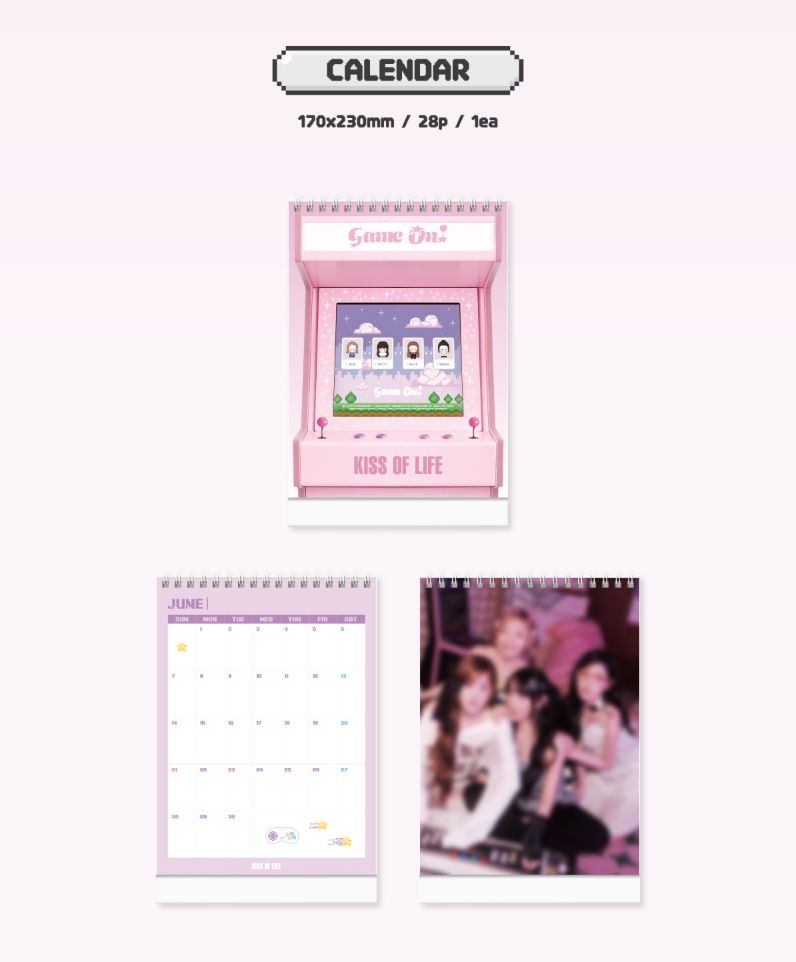 KISS OF LIFE - 2026 SEASON'S GREETINGS (GAME ON!) + Extra Photocard Nolae