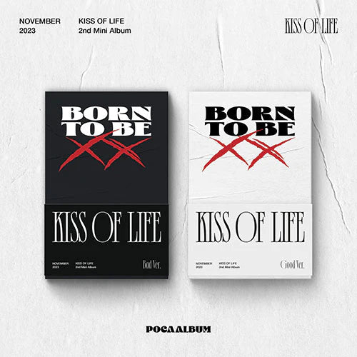 KISS OF LIFE - BORN TO BE XX (2ND MINI ALBUM) POCA ALBUM