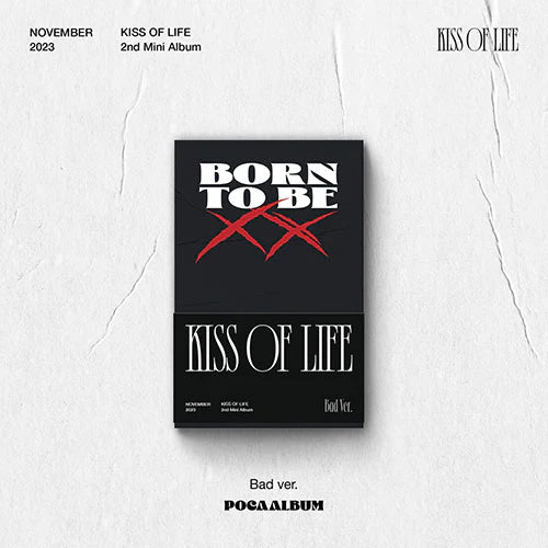 KISS OF LIFE - BORN TO BE XX (2ND MINI ALBUM) POCA ALBUM