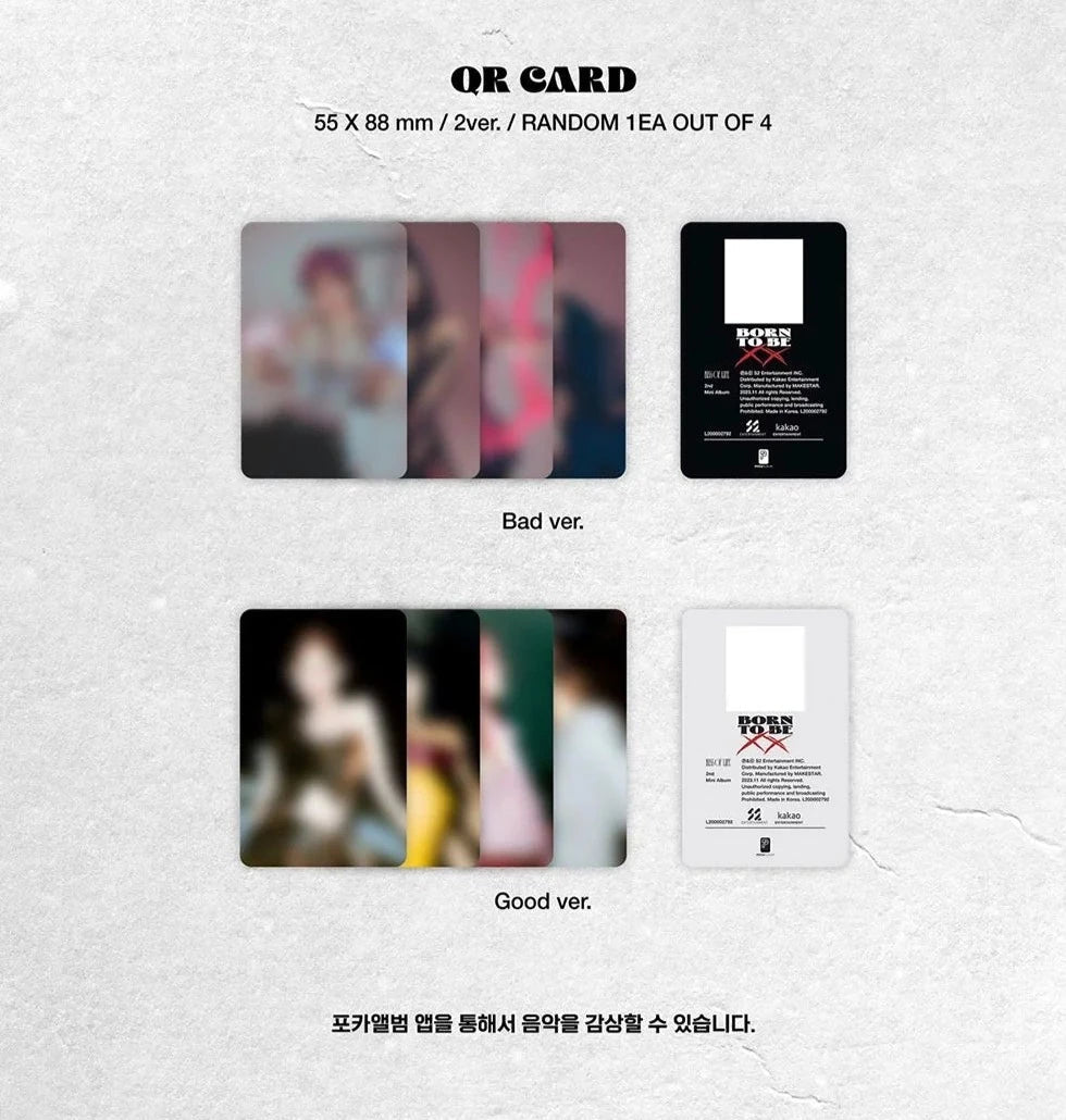 KISS OF LIFE - BORN TO BE XX (2ND MINI ALBUM) POCA ALBUM