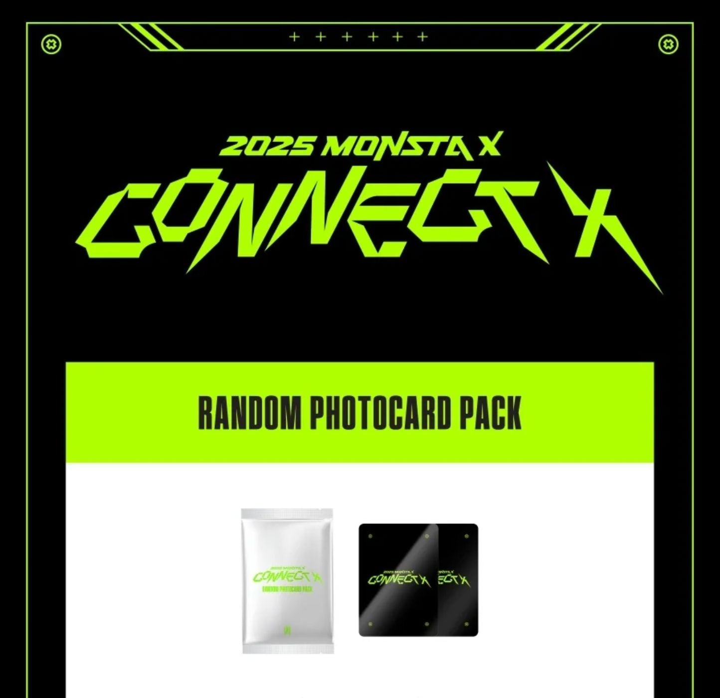 MONSTA X - RANDOM PHOTOCARD PACK (2025 CONNECT X OFFICIAL MD) Nolae
