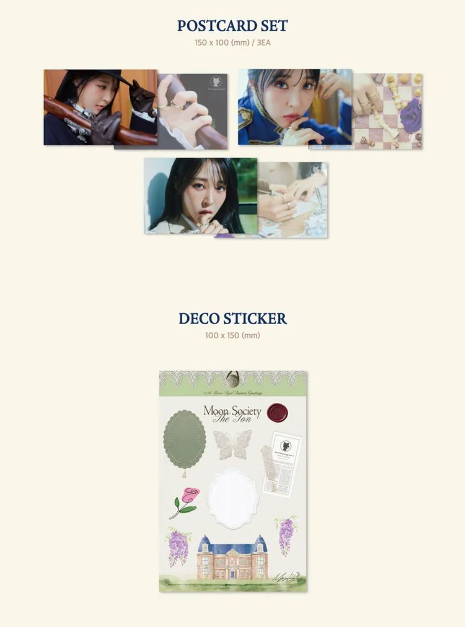 MOON BYUL (MAMAMOO) - 2026 SEASON'S GREETINGS (MOON SOCIETY) + Bizent Gift Nolae