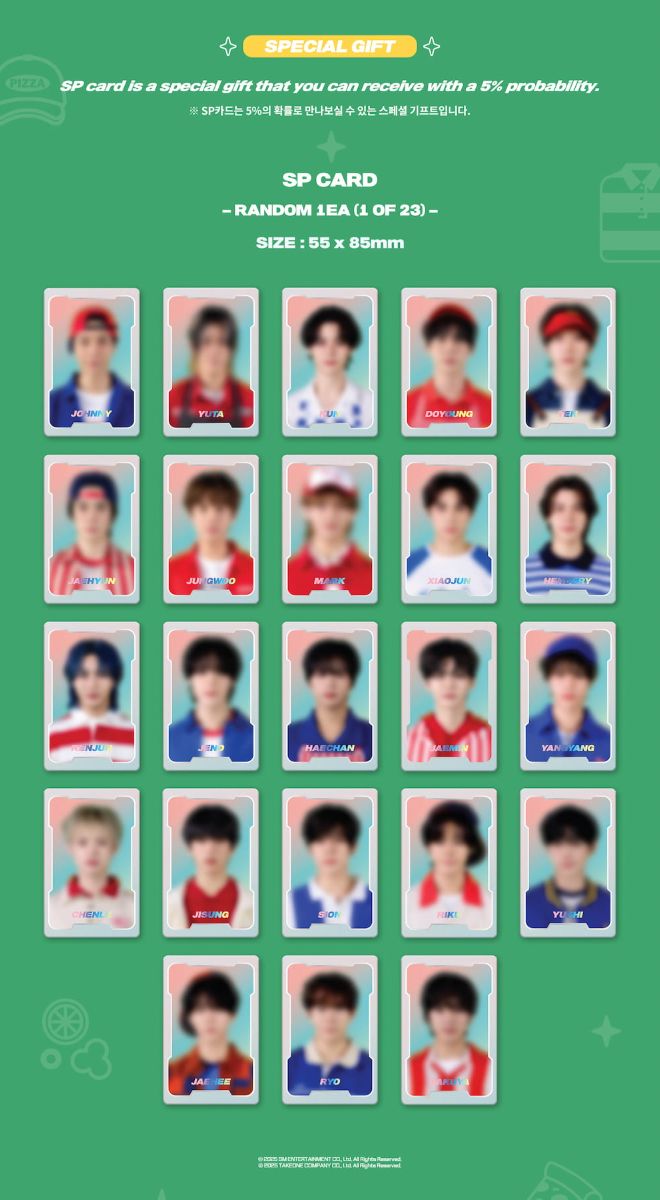 NCT ZONE - COUPON CARD (PIZZA BOY VER.) Nolae