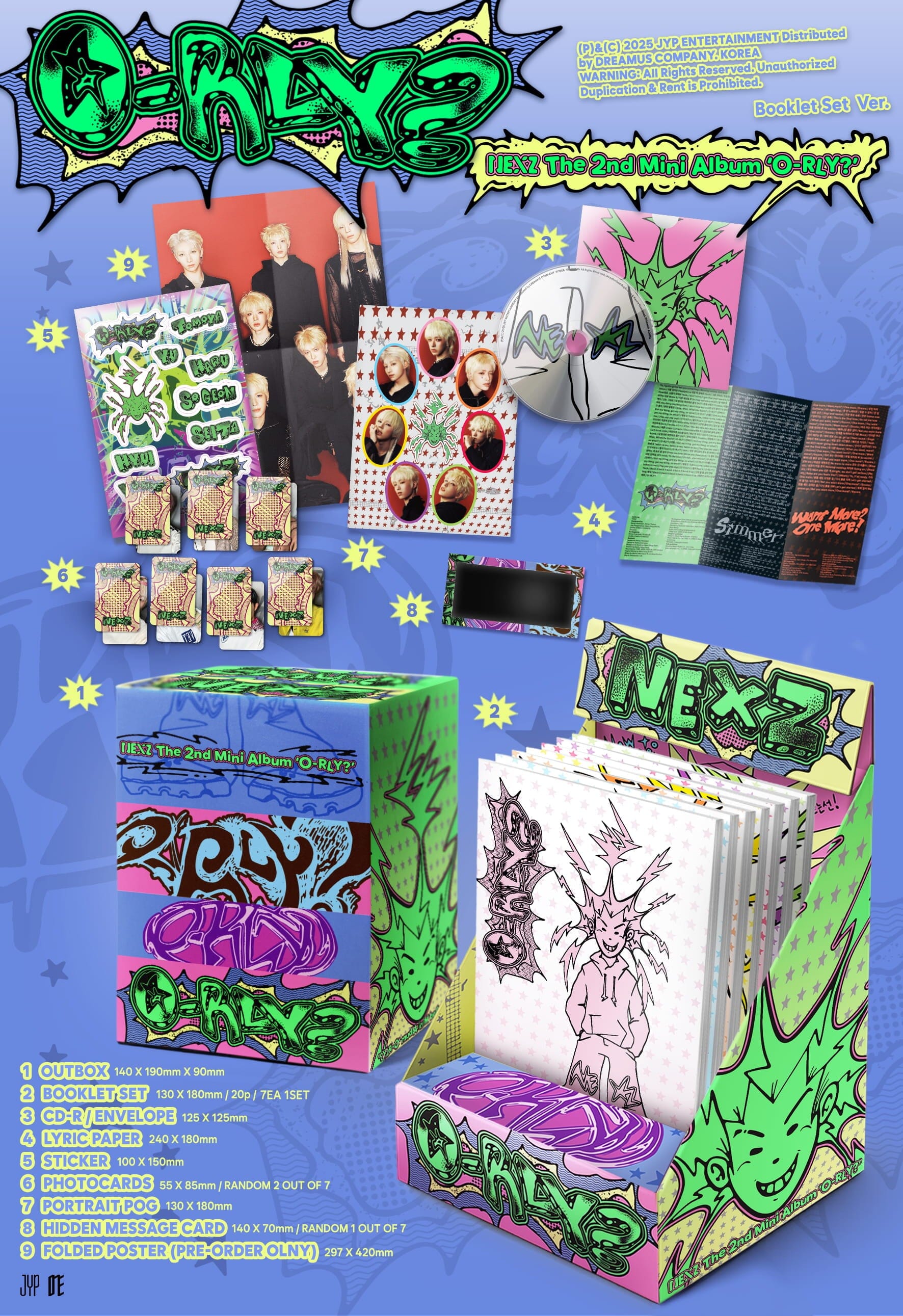 NEXZ - O-RLY? (BOOKLET SET VER.) Nolae