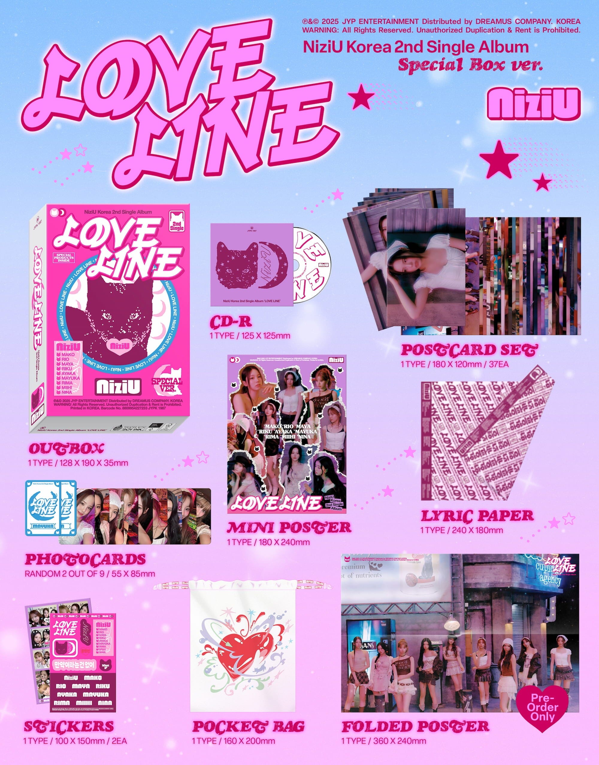 NIZIU - LOVE LINE (SPECIAL BOX VER.) Nolae