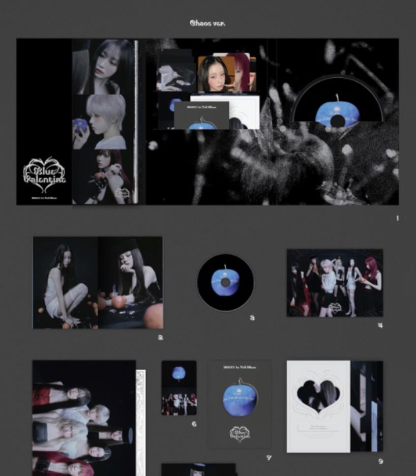 NMIXX - BLUE VALENTINE + FANS SHOP Photocard Nolae