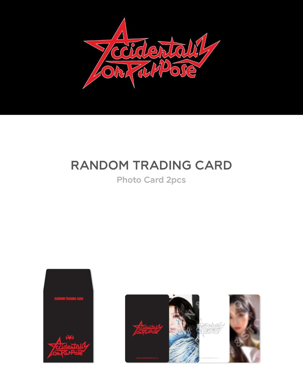 SEULGI (RED VELVET) - RANDOM TRADING CARD ('ACCIDENTALLY ON PURPOSE' MD)