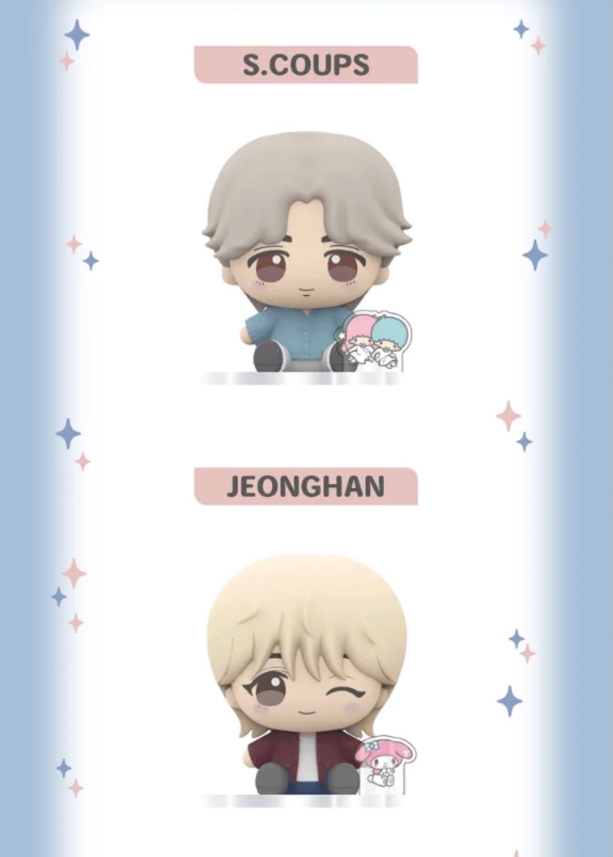 SEVENTEEN - FIGURES (SEVENTEEN X SANRIO CHARACTER OFFICIAL MD) Nolae