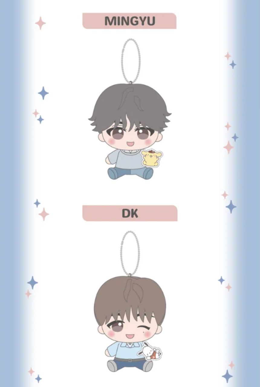 SEVENTEEN - MASCOT KEYCHAIN (SEVENTEEN X SANRIO CHARACTER OFFICIAL MD) Nolae