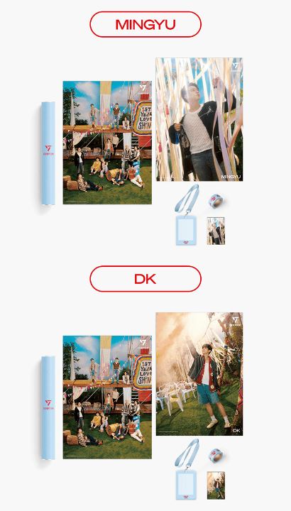 SEVENTEEN - PORTRAIT POSTER PACKAGE (OFFICIAL MD) Nolae