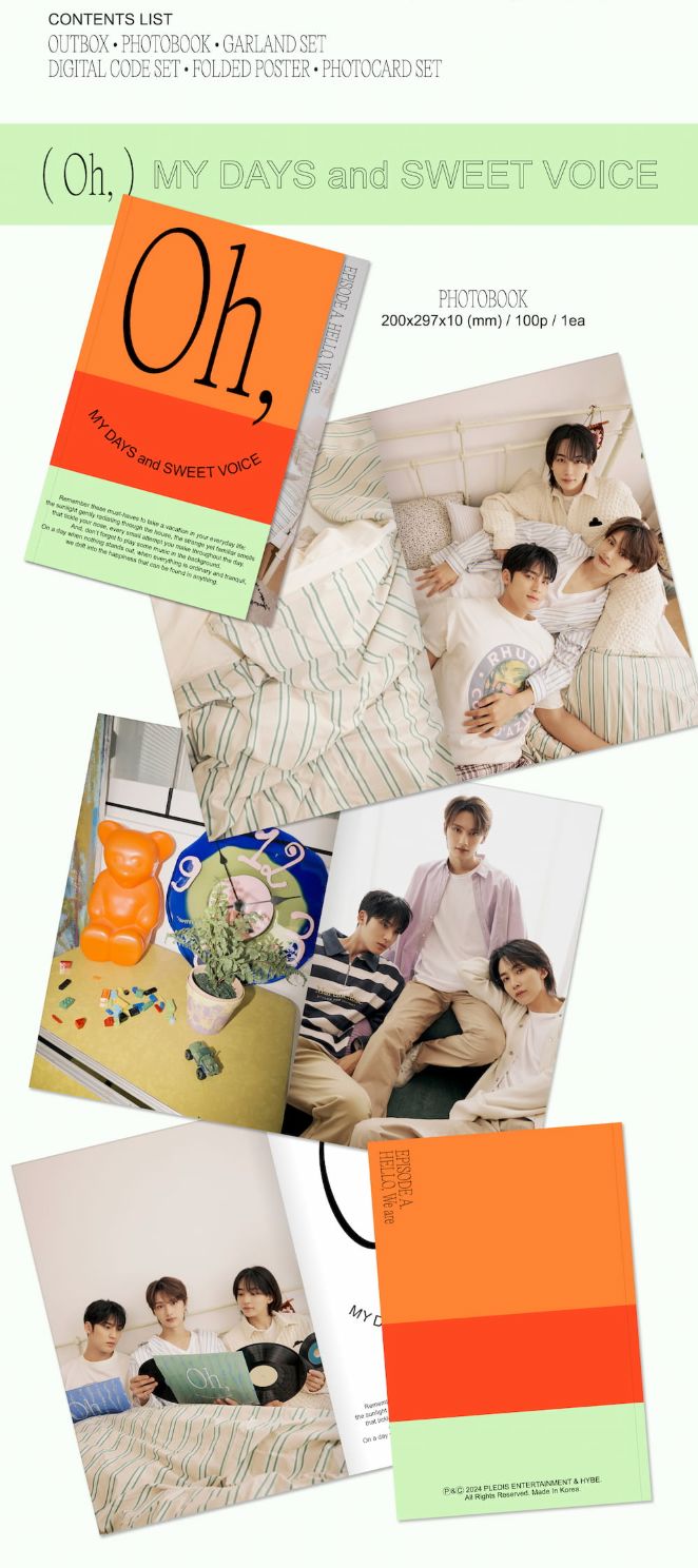 SEVENTEEN - UNIT PHOTOBOOK 'EPISODE A,B' SET + Weverse Gift Nolae