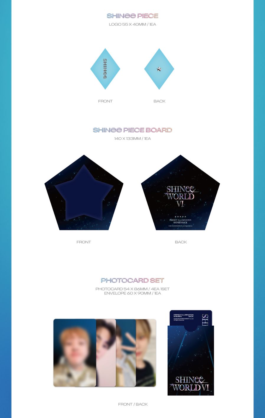 SHINEE - SHINEE WORLD VI : PERFECT ILLUMINATION SHINEE'S BACK (DVD & BLU-RAY) Nolae