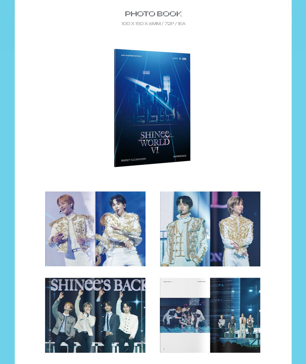 SHINEE - SHINEE WORLD VI : PERFECT ILLUMINATION SHINEE'S BACK (DVD & BLU-RAY) Nolae