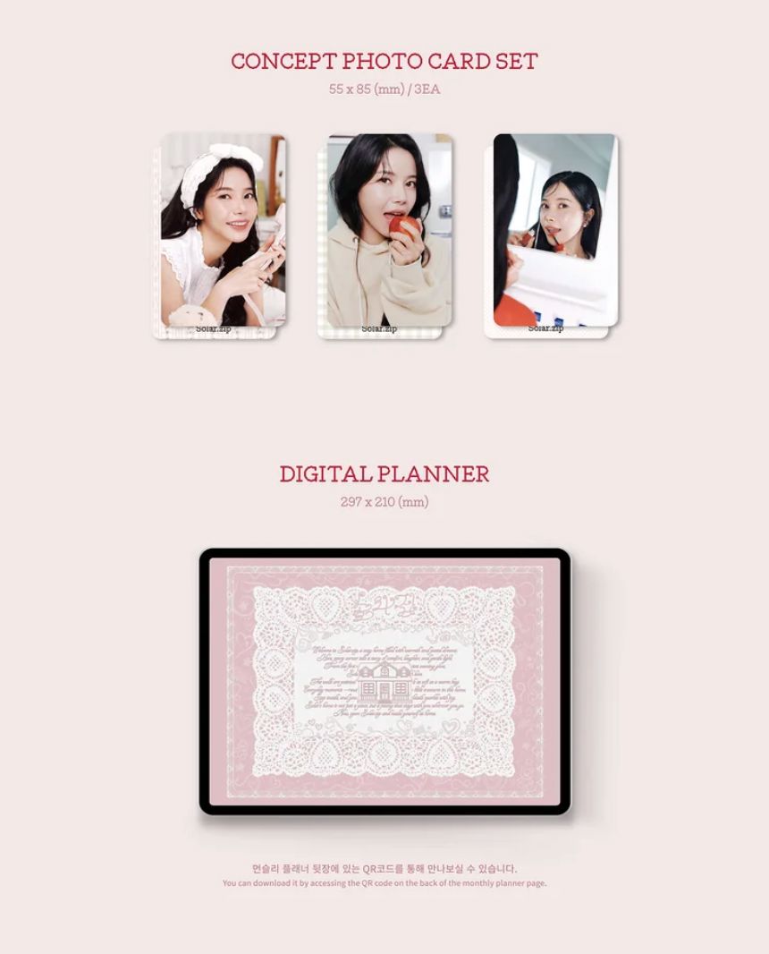 SOLAR (MAMAMOO) - 2026 SEASON'S GREETINGS (SOLAR.ZIP) + Bizent Gift Nolae