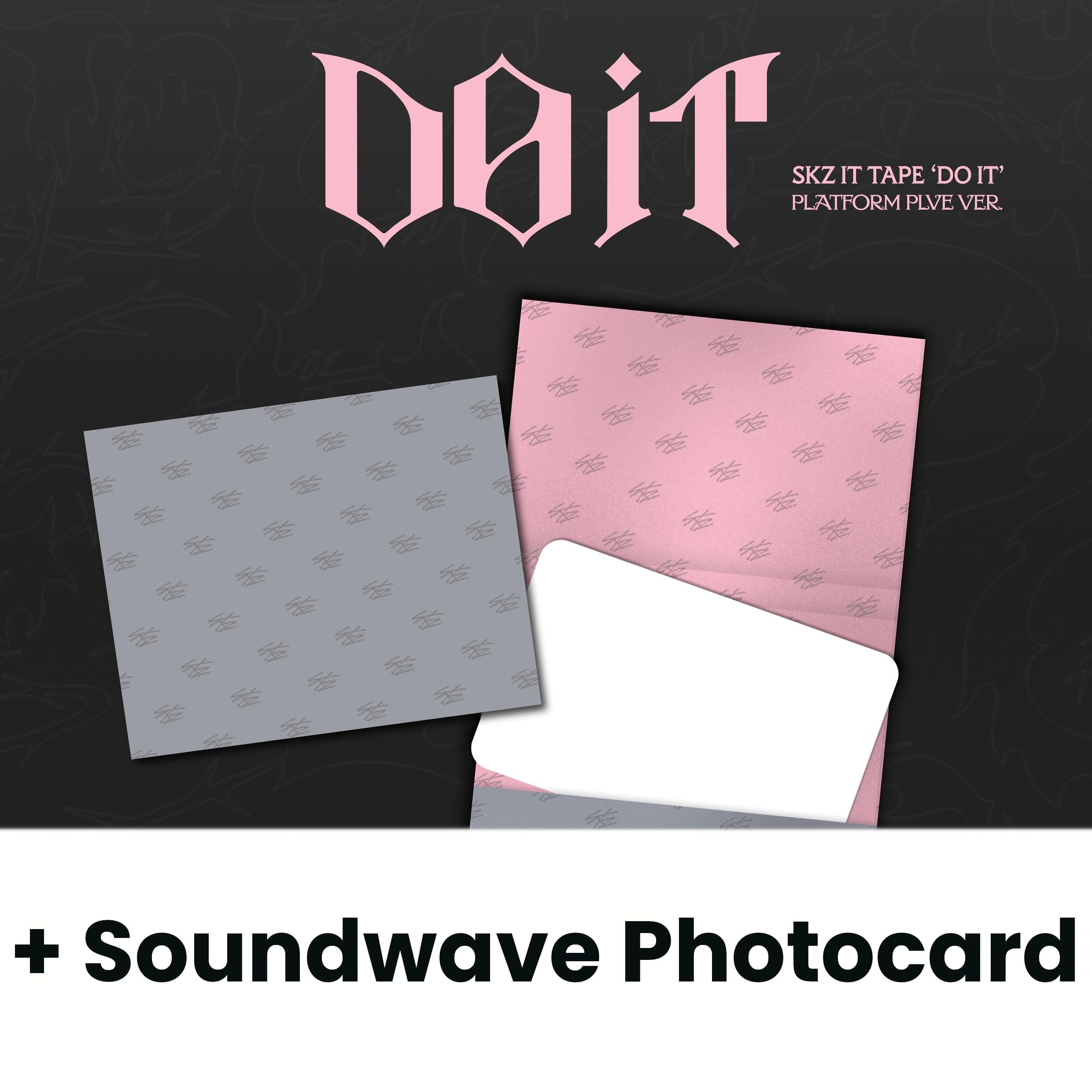 STRAY KIDS - DO IT (PLATFORM PLVE VER.) + Soundwave Photocard Nolae