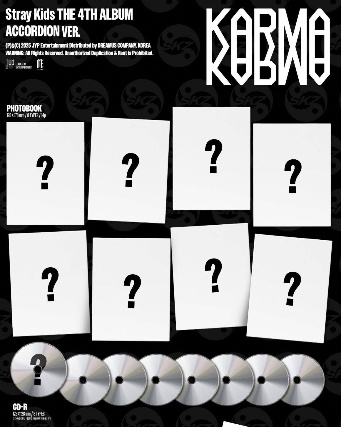 STRAY KIDS - KARMA (ACCORDION VER.) + BDM Photocard Nolae