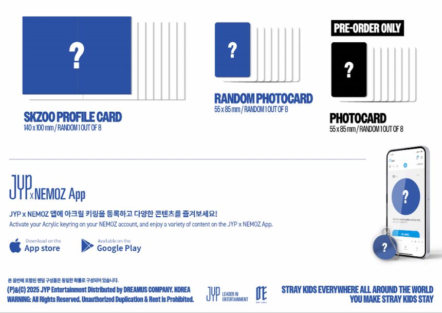 STRAY KIDS - KARMA (SKZOO VER.) + Musickorea Photocard Nolae