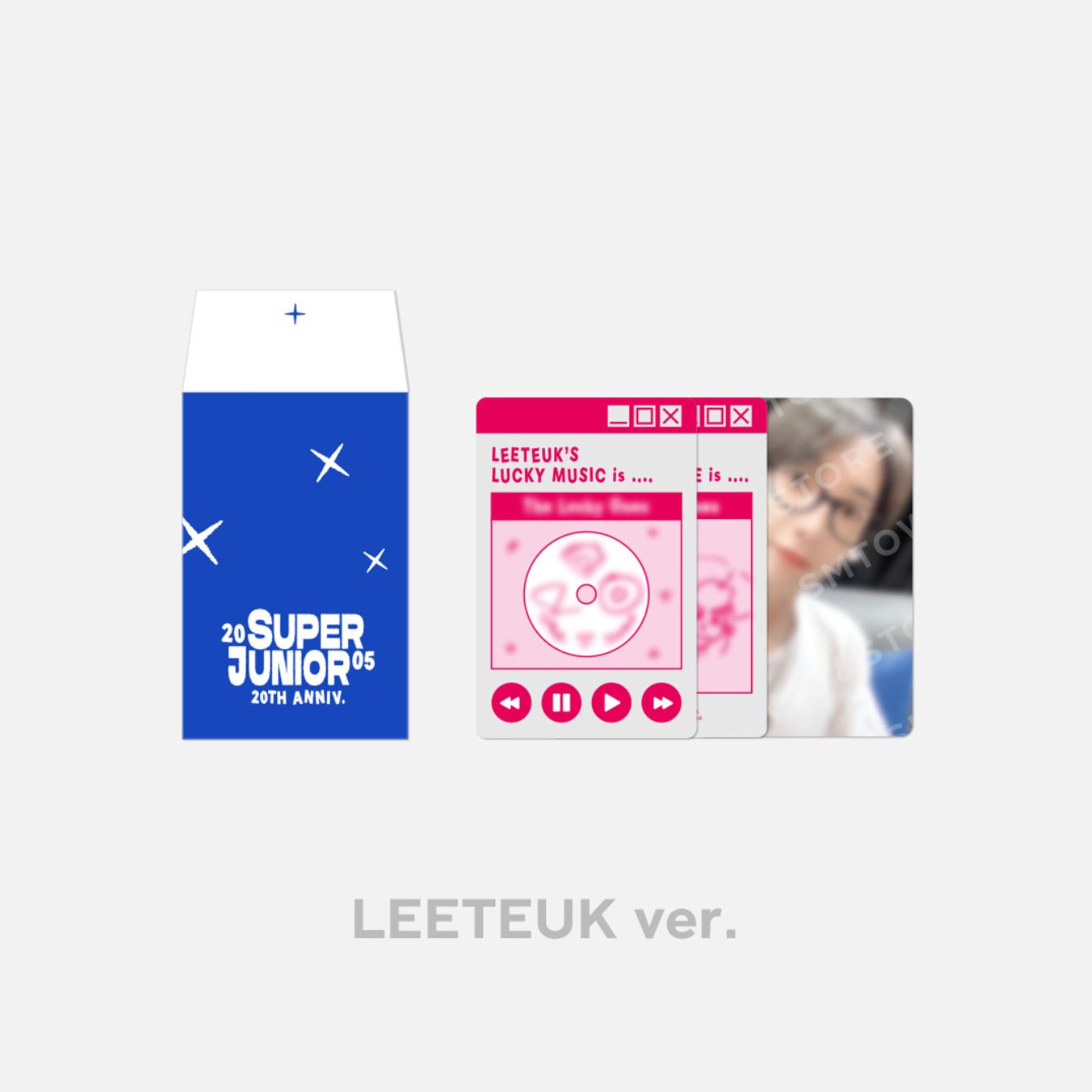 SUPER JUNIOR - 20TH ANNIVERSARY LUCKY CARD SET Nolae