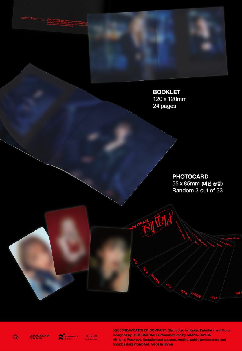 UAU (DREAMCATCHER) - PLAYLIST #YOU ARE YOU (NORMAL EDITION)