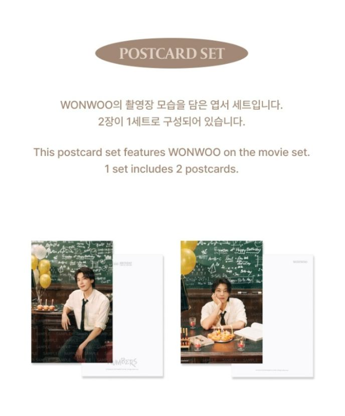 WONWOO (SEVENTEEN) - HAPPY WONWOO DAY BIRTHDAY BOX VER.4 Nolae