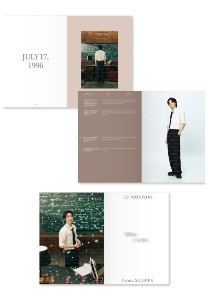 WONWOO (SEVENTEEN) - HAPPY WONWOO DAY BIRTHDAY BOX VER.4 Nolae