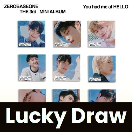 ZB1 - YOU HAD ME AT HELLO (THE 3RD MINI ALBUM) DIGIPACK VER. LUCKY DRAW Nolae