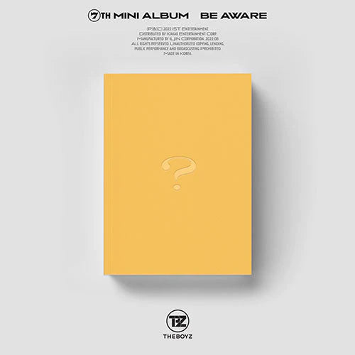 THE BOYZ - BE AWARE (7TH MINI ALBUM)