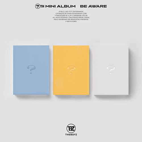 THE BOYZ - BE AWARE (7TH MINI ALBUM)