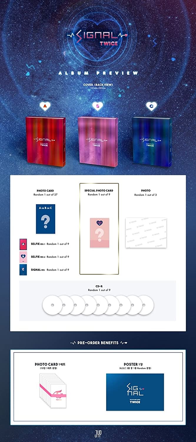 TWICE - 4th Mini / SIGNAL (Random ver.)