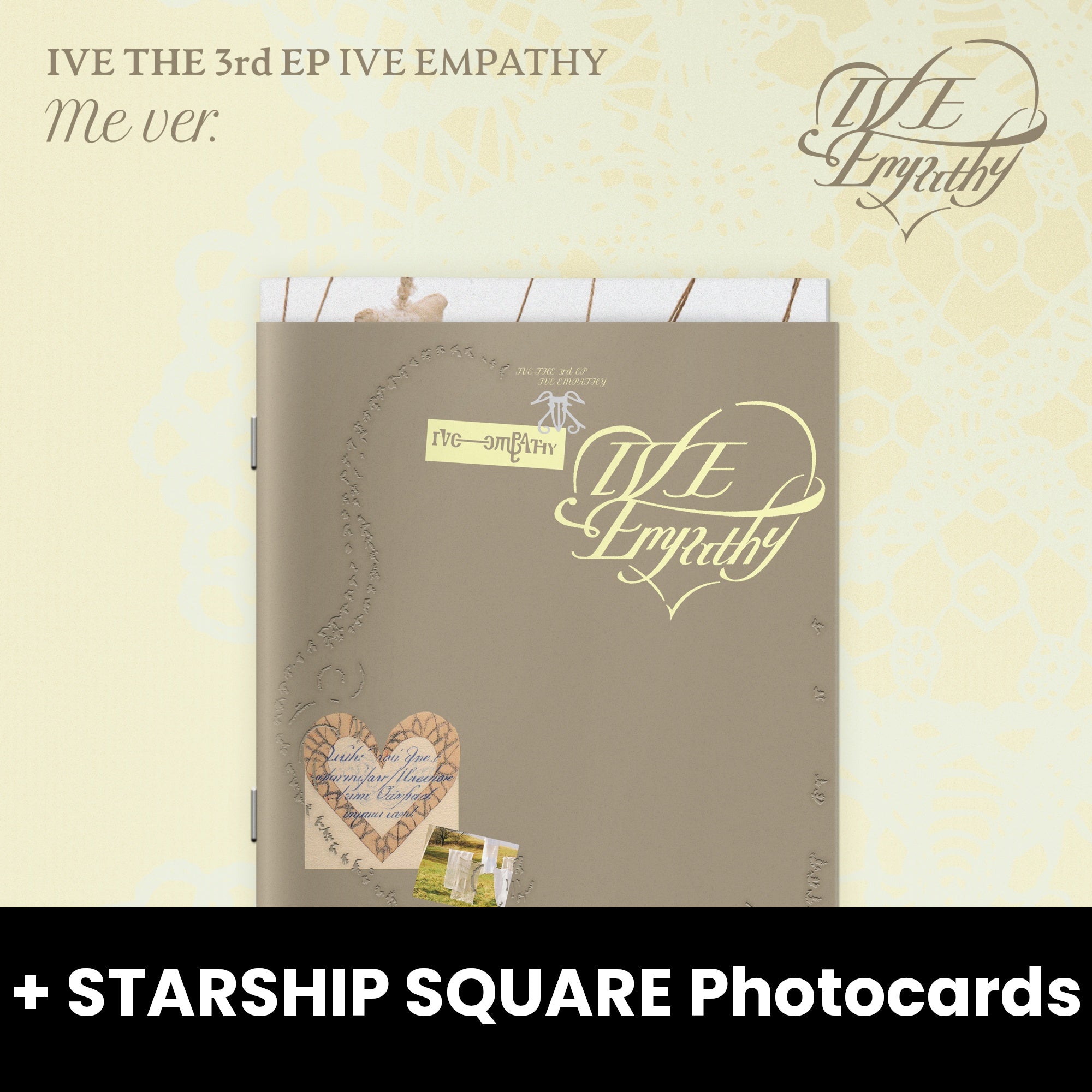 IVE - IVE EMPATHY + STARSHIP SQUARE Photocards