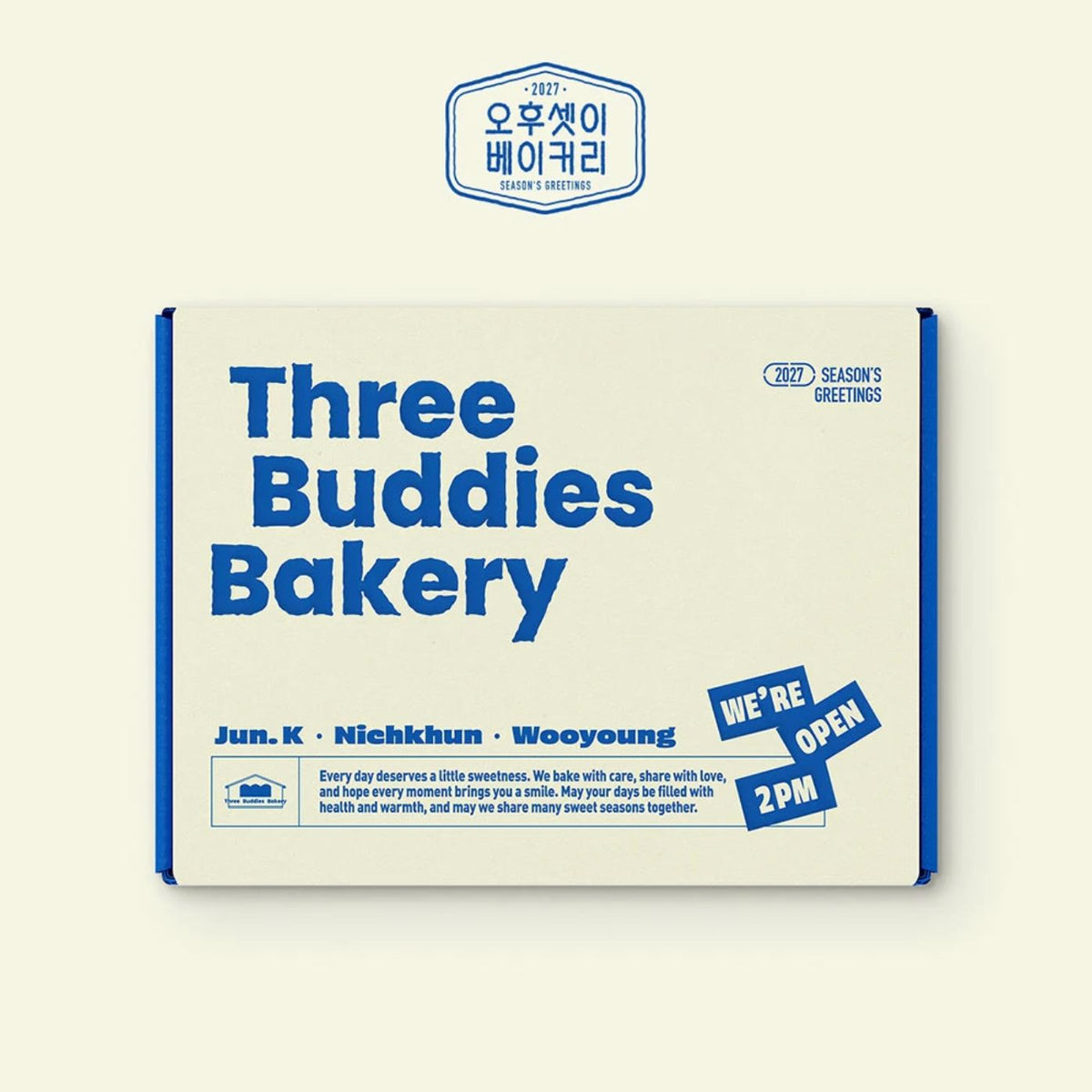2PM - 2027 SEASON'S GREETINGS (THREE BUDDIES BAKERY) Nolae