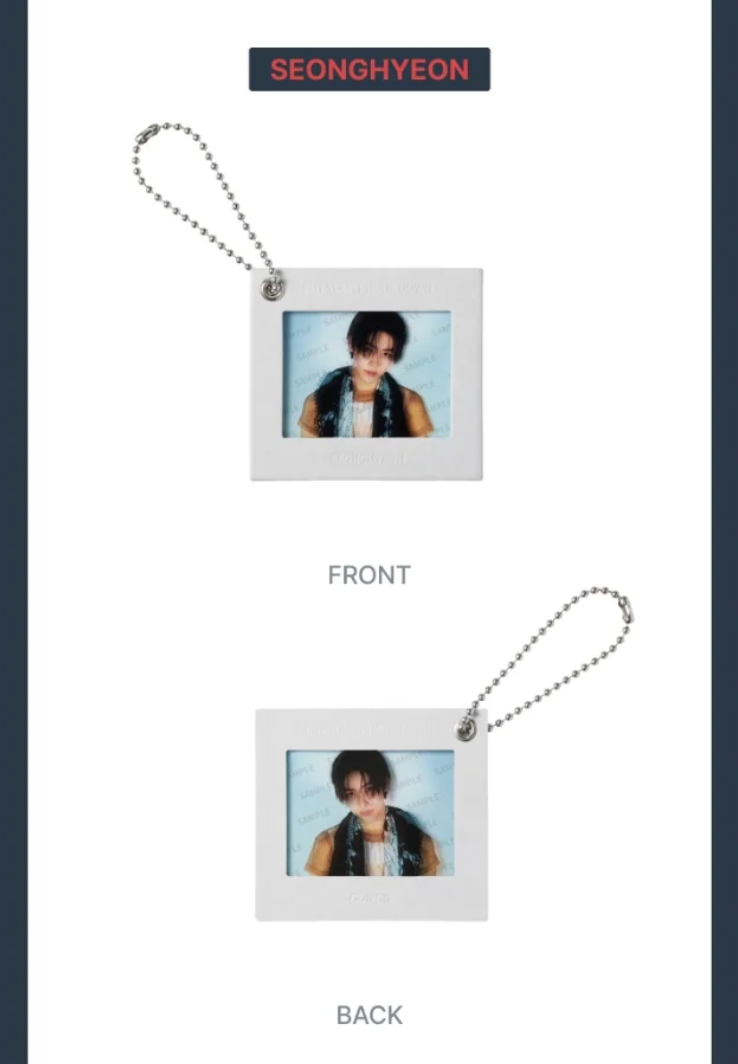 CORTIS - MINI FILM PHOTO KEYRING ('26 CORTIS TOUR : PUT YOUR PHONE DOWN MD)