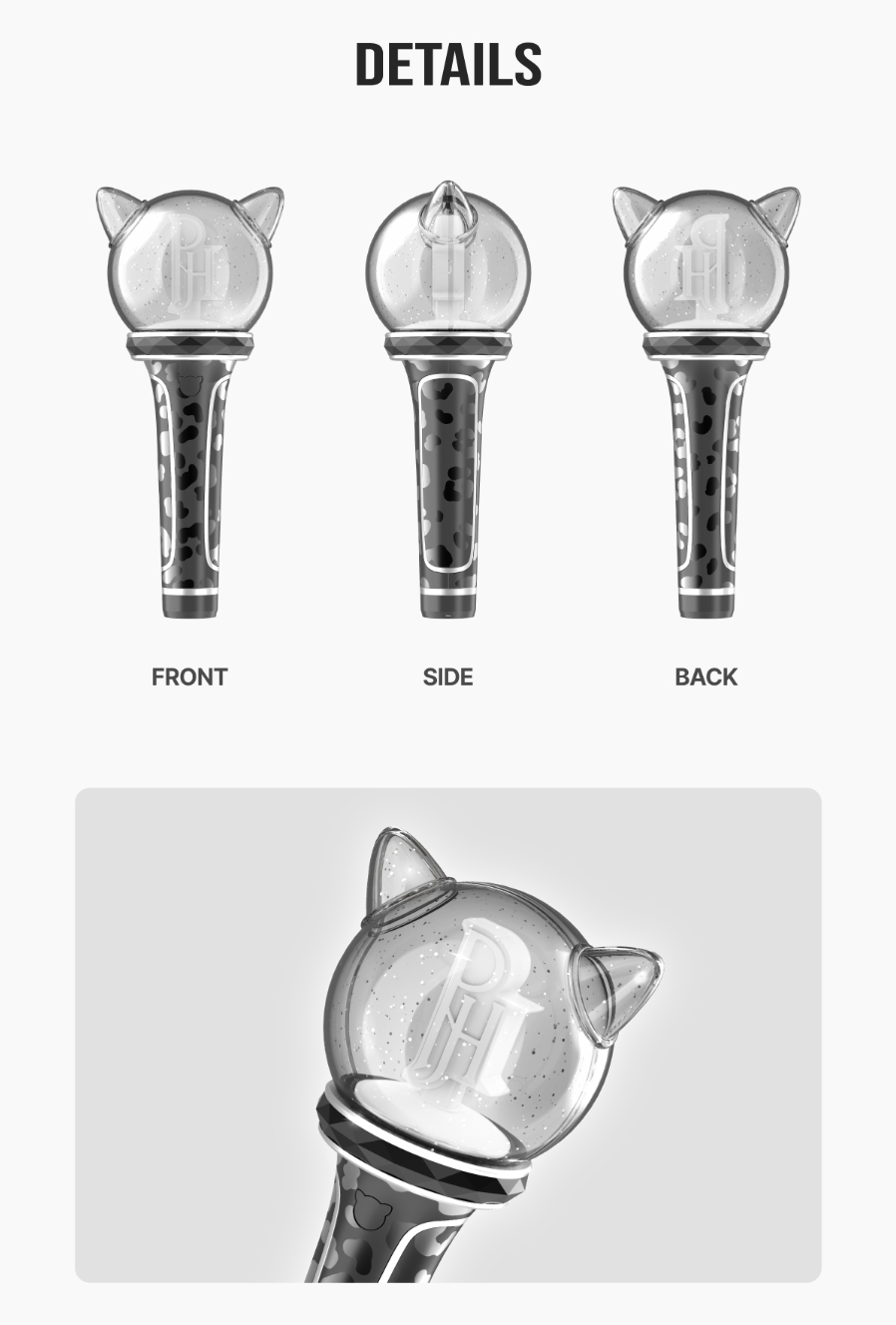 PARK JI HOON - OFFICIAL LIGHT STICK VER.2