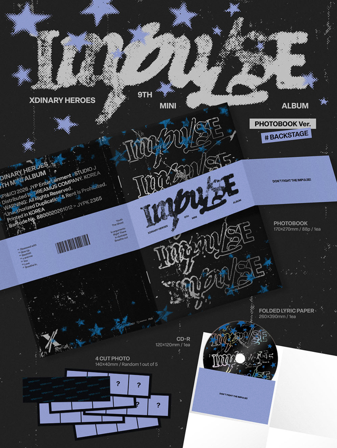 XDINARY HEROES - IMPULSE (PHOTOBOOK VER.)